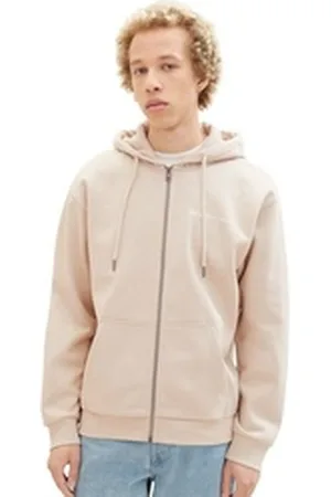 TOM TAILOR Denim Hoodie FULLZIP aus Baumwollmix bunt L