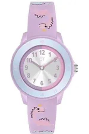 Cool Time Kids Quarzuhr Silikon lila