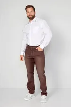Boston Park 5-Pocket-Jeans Jeans Straight Fit bis Gr. 35 braun 70