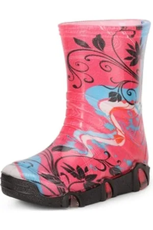 Ladeheid Kinder Regenschuhe SwkBW2020 Gummistiefel bunt|rosa 35-36 EU
