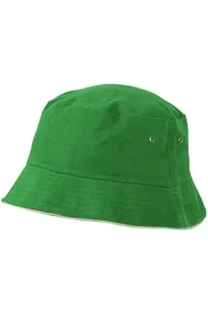 Myrtle Beach Fischerhut Fischer Hut beige|grün L/XL