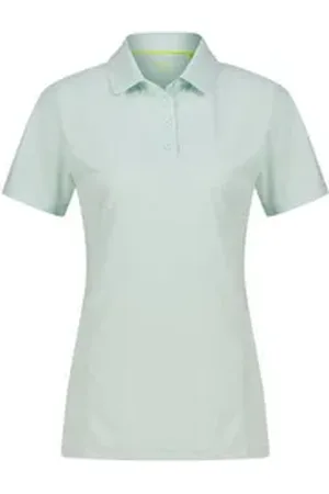 Meru Poloshirt Damen Poloshirt BRISTOL (1-tlg) grün 40