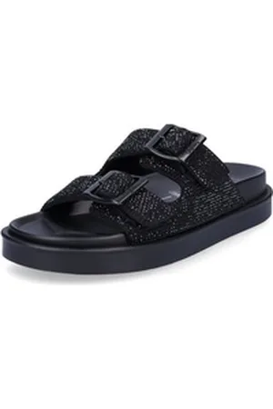Buffalo Damen Pantolette Sol Ari Glam schwarz Pantolette schwarz 42 EU