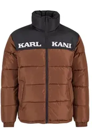 Karl Kani Winterjacke Damen KM-JK012-022-10 KK Retro Essential Puffer Jacket (1-St) braun XXL
