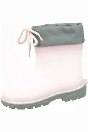 Bockstiegel [D2C] 10021_14 rosa/grau Gummistiefel grau|rosa 24