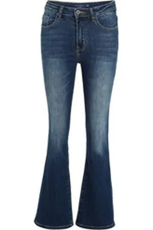 Aeropostale Schlagjeans (1-tlg) Plain/ohne Details blau 28