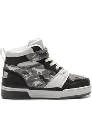 Bull Boys Dinosaurier Sneaker schwarz 33