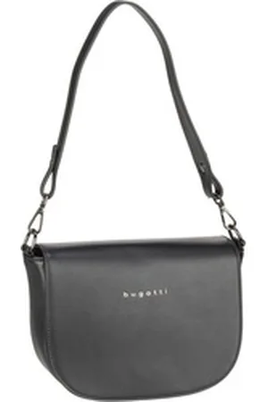 Bugatti Umhängetasche Almata Shoulderbag M, Saddle Bag schwarz
