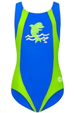 Beco Beermann Badeanzug -SEALIFE® mit Delfin-Print blau|bunt|grün 104
