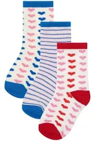 Minoti Kurzsocken 3 Paar Socken mit Rollrand (0-3y) blau 18-20cm