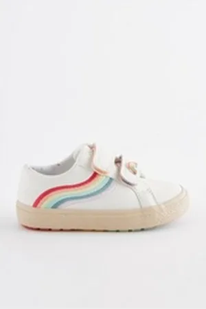 Next Regenbogen Sneaker, weite Passform Sneaker (1-tlg) weiß 19 EU