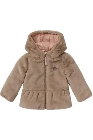 Noppies Steppjacke Flize (1-St) beige|rosa 68