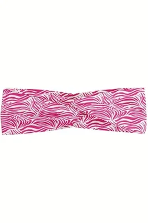 Abakuhaus Stirnband Elastisch und Angenehme alltags accessories Tier Safari Zebra-Streifen schwarz