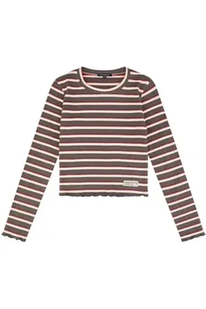 Staccato Langarmshirt Md.-Rib-Shirt, Streifen grau 152