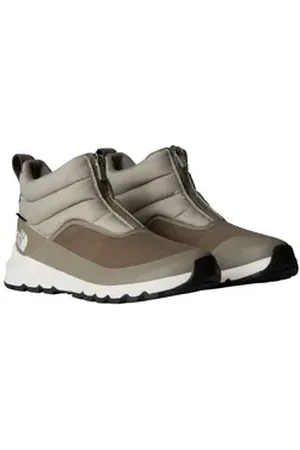 The North Face W THERMOBALL PROGRESSIVE ZIP II WP Winterstiefel Snowboots, Winterboots, Winterschuhe, wasserdicht grau 39 EU
