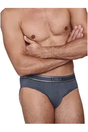Lisca Slip Herren Slip Zeus (Stück, 1-St) - grau XL