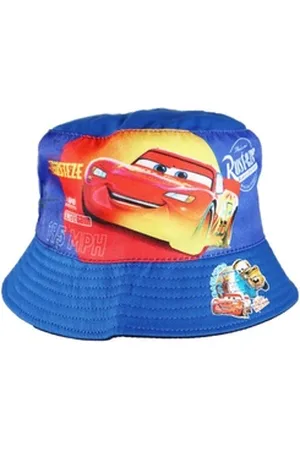 Disney Fischerhut Cars Lightning McQueen Kinder Fischermütze Sommerhut Gr. 52-54 blau|bunt 52