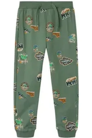 NAME IT Sweathose NMMNENNO SWEAT PANT BRU PB grün 92