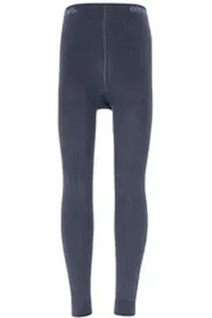 Ewers Strickstrumpfleggings Legging GOTS Rippe blau 122-128