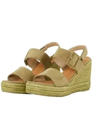 TOM TAILOR Keilsandalette mit Schnalle Keilsandalette (1-tlg) beige 39 EU