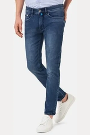 Pierre Cardin 5-Pocket-Jeans Lyon Tapered Futureflex Denim blau 38