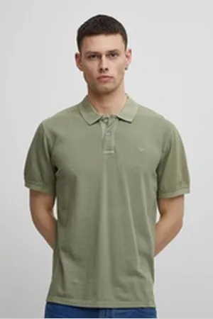 Blend Poloshirt BHEdington grün XL