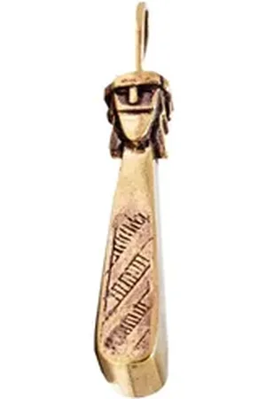 HOPLO Kettenanhänger Großer Schmuck Anhänger 6.5 cm Slawische Gottheit Svantevit Amulett B