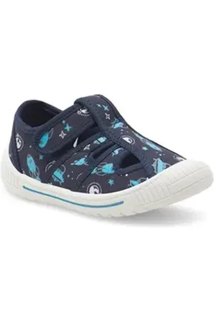 Action Boy Hausschuhe CA22476G Dunkelblau Hausschuh blau