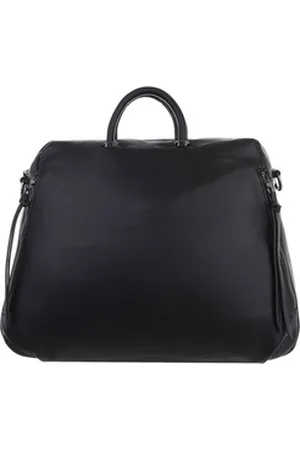 Ital-Design Schultertasche Mittelgroße, Damentasche Handtasche schwarz
