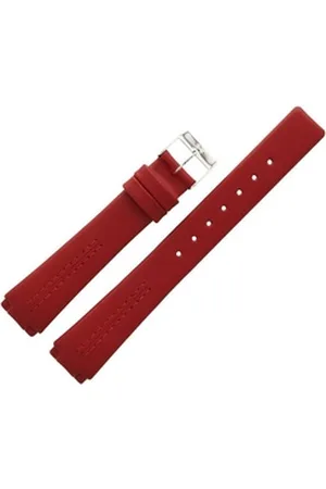Skagen Uhrenarmband 15mm Leder Rot 433SSLR rot