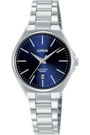 Lorus Quarzuhr RJ267BX9, Armbanduhr, Damenuhr, Saphirglas Edelstahlarmband silberfarben
