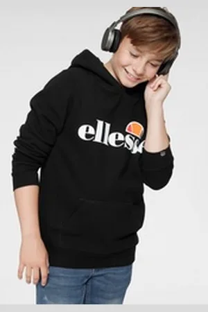 Ellesse Kapuzensweatshirt JERO OH HOODY JNR - für Kinder schwarz 140/146 (10/11)
