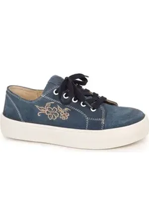 SPIETH & WENSKY Sneaker Damen - NAMIBIA - denim, fenchel, graubraun Sneaker 36 EU