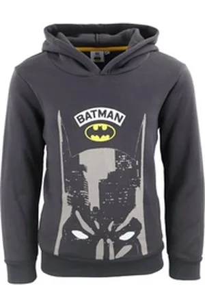Batman DC Comics Kapuzenpullover Kinder Hoodie Kapuzenpullover Pulli Gr. 104 bis 140 schwarz 104