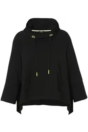 Frapp Sweatshirt (1-tlg) aus weichem Viskosemix schwarz 44
