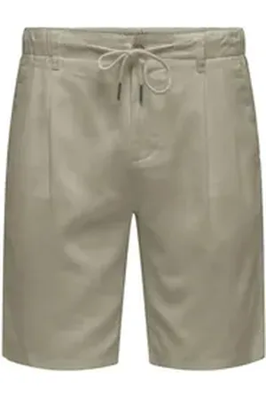 Only & Sons Bundfaltenhose Leo (1-tlg) beige S