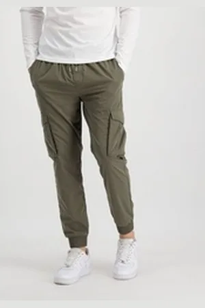 Alpha Industries Jogginghose Men - Pants Nylon Cargo Jogger grün 2 XL