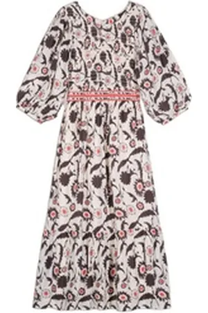 Bash Maxikleid Kleid KATEL aus Viskose beige 34