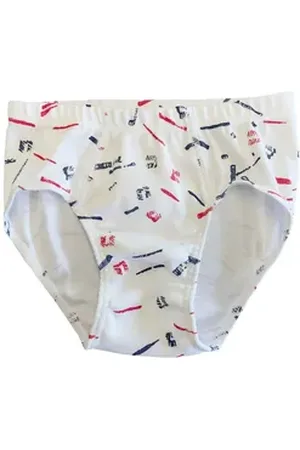 Hermko Slip 2850 Jungen Slip Unterhose, Sportslip ohne Bein 100% Bio-Baumwolle weiß 128