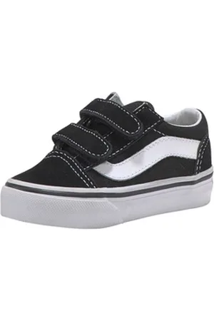 Vans Old Skool Sneaker mit Klettverschluss für Kleinkinder schwarz 22,5 EU