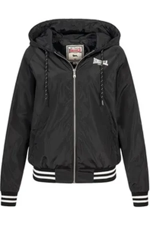 Lonsdale London Sommerjacke Damen Übergangsjacke Meriden schwarz S