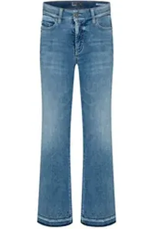 Cambio 5-Pocket-Jeans Damen Jeans FRANCESCA Bootcut (1-tlg) blau 32/28