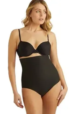 Miss Perfect Formslip 4735 TC Shapewear Damen - Hoher String - Sleek Essentials High Waist Thong schwarz M (40)