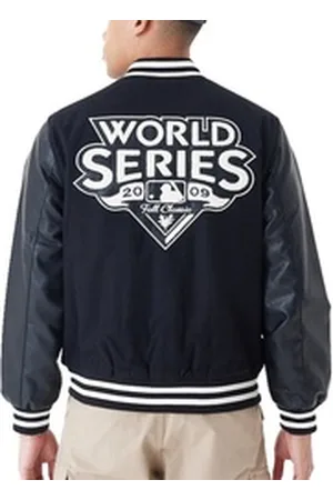 New Era Collegejacke Varsity College WORLD SERIES NY Yankees schwarz M