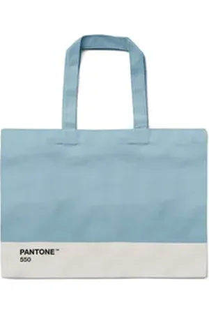 Pantone Strandtasche 100% Baumwolle, L 59 cm x H 41,5 cm, kleine Innentasche mit Reißverschluss blau