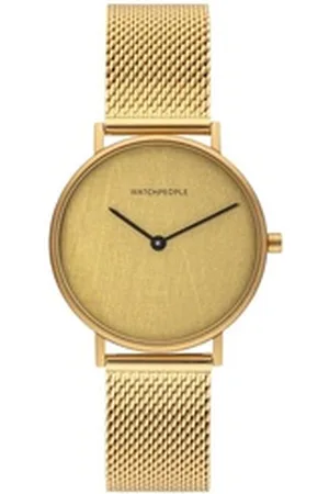 Watchpeople Quarzuhr Retro Petite WP 075-01, flach, easy release Band