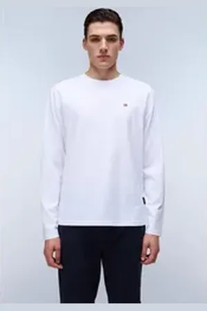 Napapijri Langarmshirt SALIS weiß L
