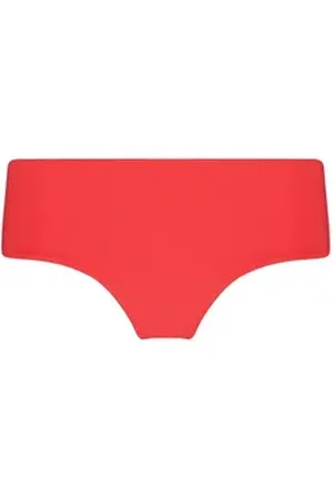 Seafolly Bikini-Hose Damen Bikinihose COLLECTIVE WIDE SIDE RETRO (1-St) rot 34