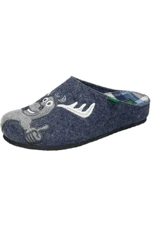 DR. BRINKMANN Hausschuhe Hausschuh aus Wollfilz blau 29 EU