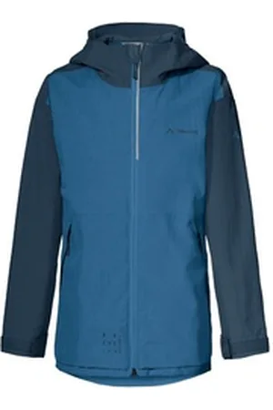 Vaude Outdoorjacke Kids Hylax 2L Jacket (1-St) 2 Lagen wasserdichte Regenjacke blau 146/152
